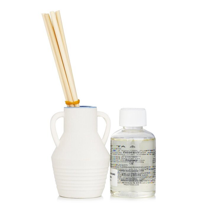 Paddywax Santorini Reed Diffuser - Cliff & Hinoki Wood 118ml