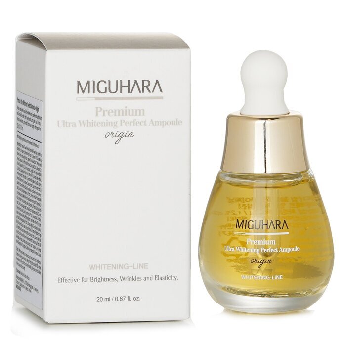 MIGUHARA Premium Ultra Whitening Perfect Ampoule Origin 20ml/0.67oz