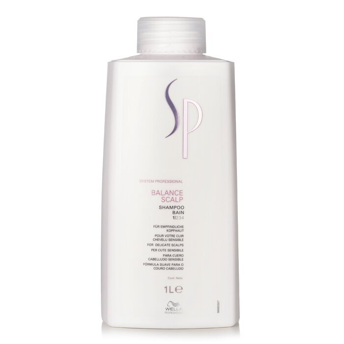 Wella SP Balance Scalp Shampoo (For Delicate Scalps) 1000ml