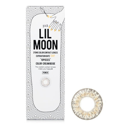 Pia Lilmoon Cream Beige 1 Day Color Contact Lenses - - 2.00 10pcs