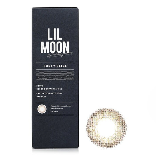 Pia Lilmoon Rusty Beige 1 Day Color Contact Lenses - - 3.00 10pcs