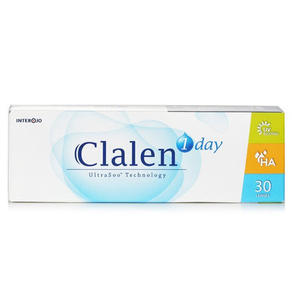 Clalen 1 Day Ultra-Soo Clear Contact Lenses -4.00 30pcs