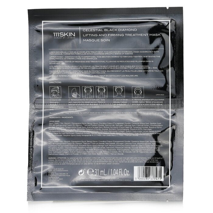 111skin Celestial Black Diamond Lifting And Firming Treatment Mask 31ml