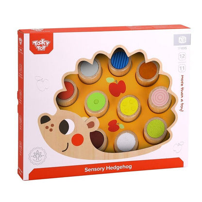 Tooky Toy Co Sensory Hedgehog 28x22x3cm