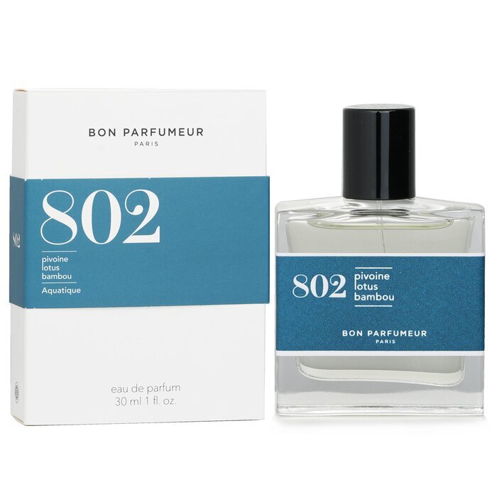 Bon Parfumeur 802 Eau De Parfum Spray - Aquatic Fresh (Peony, Lotus, Bamboo) 30ml