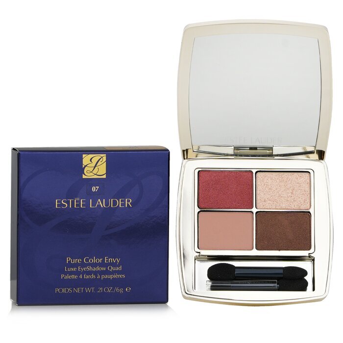 Estee Lauder Pure Color Envy Luxe Eyeshadow Quad # 07 Boho Rose 6g/0.21oz