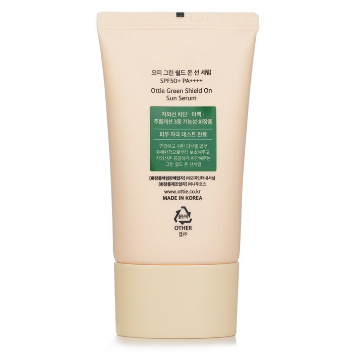 Ottie Green Shield On Sun Serum SPF50+ PA++++ 60ml/2.02oz