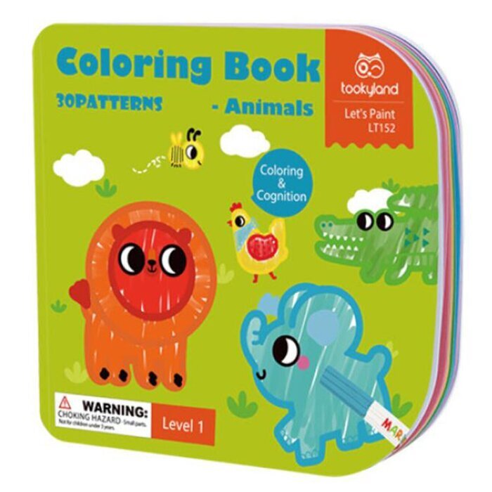 Tookyland Coloring Book - Animals 26x28x0.5cm