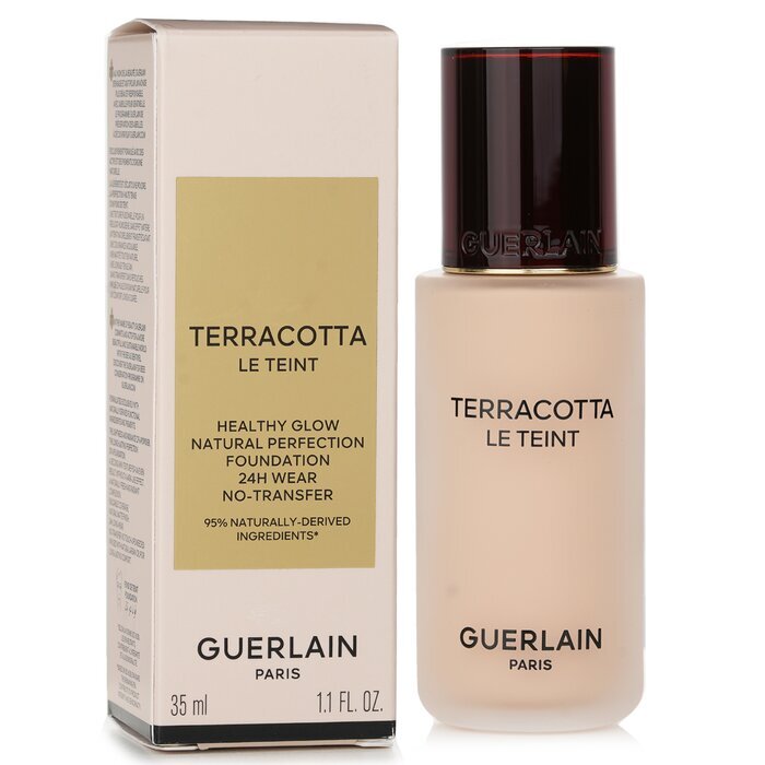 Guerlain Terracotta Le Teint Healthy Glow Natural Perfection Foundation 24H Wear N Transfer - #1C Cool 35ml/1.1oz