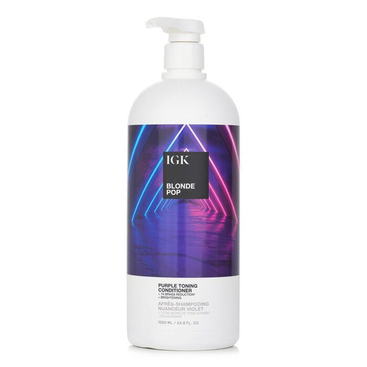 IGK Blonde Pop Purple Toning Conditioner 1000ml/33.8oz