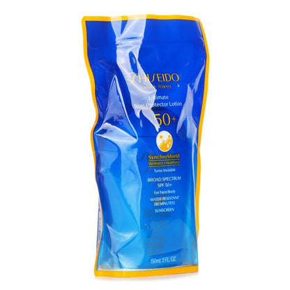 Shiseido Ultimate Sun Protector Lotion SPF 50+ Sunscreen (for Face and Body) 150ml/5oz