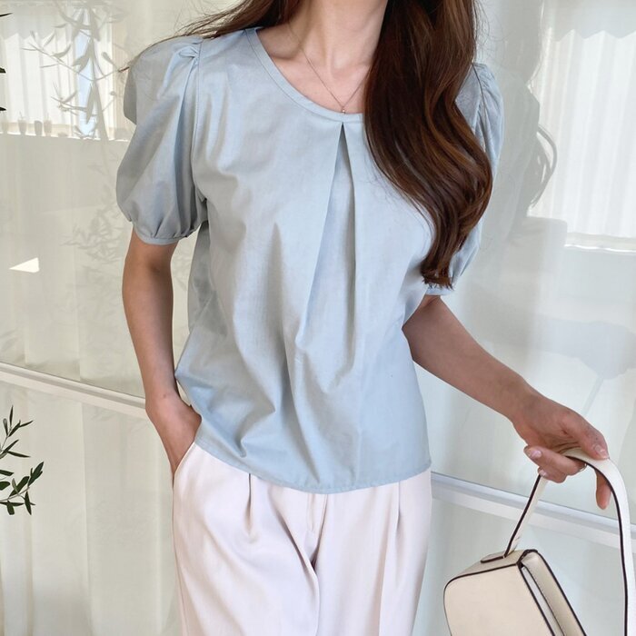 Trendywhere Puff Sleeve Blouse Free (XS-M)