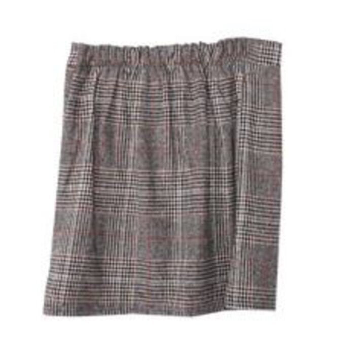 Trendywhere Check Wool Mini Skirt Free (XS-M)