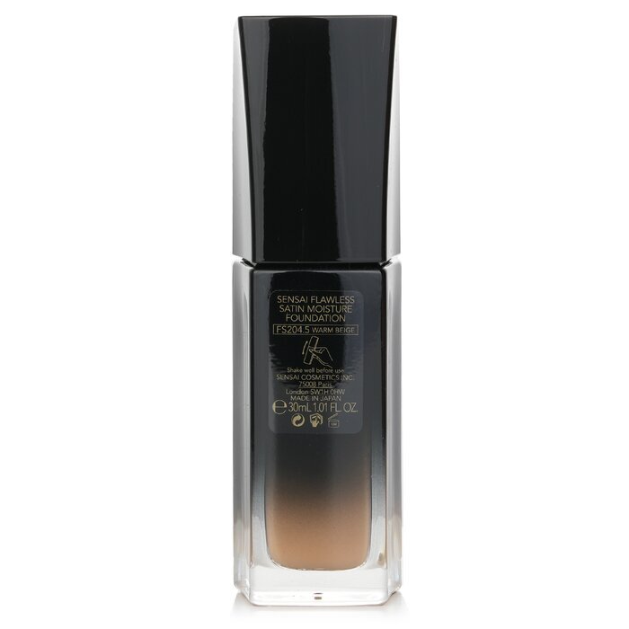 Kanebo Sensai Flawless Satin Moisture Foundation SPF 25 - # FS204.5 Warm Beige 30ml/1.01oz