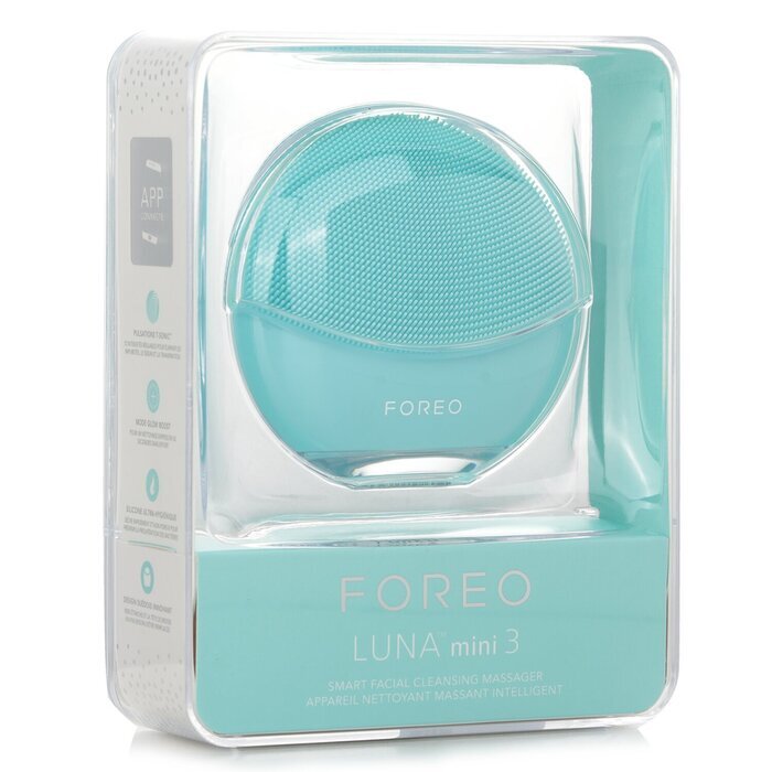 FOREO Luna Mini 3 Smart Facial Cleansing Massager -Mint 1pcs