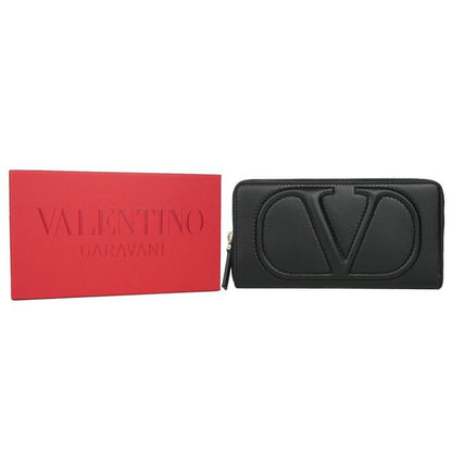 Valentino Garavani Valentino Zip around contintent wallet - Black Black