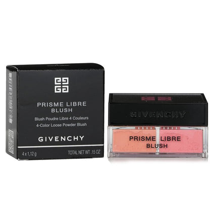 Givenchy Prisme Libre Blush The First 4 Color Loose Powder Blush - # 3 Voile Corail 4x1.12g/0.15oz