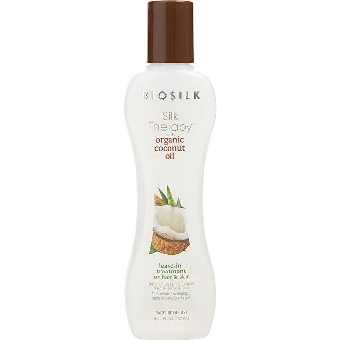 BioSilk Silk Therapy with Coconut Oil Leave-In Treatment (For Hair & Skin) 167ml/5.64oz