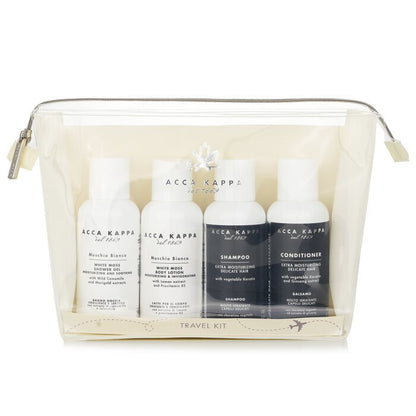 Acca Kappa White Moss Body Care Travel Kit 4pcs