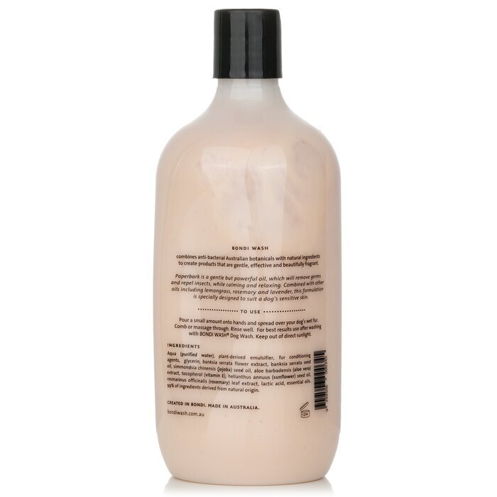 BONDI WASH Dog Conditioner (Paperbark & Lemongrass) 500ml/16.9oz