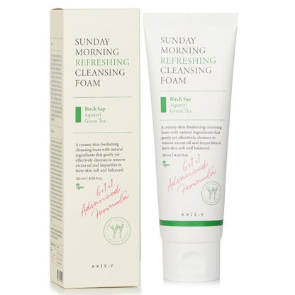 AXIS-Y Sunday Morning Refreshing Cleansing Foam 120ml/4.05oz