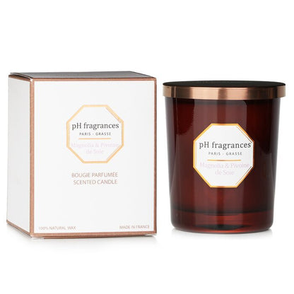 pH fragrances Scented Candle Magnolia & Pivoine de Soie 180g/6.3oz