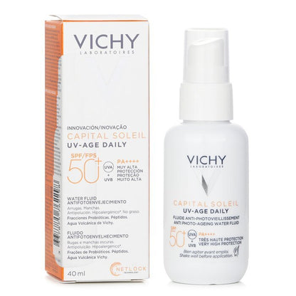 Vichy Capital Soleil UV Age Daily Anti Photo Ageing Water Fluid SPF 50 (For All Skin Types) 40ml