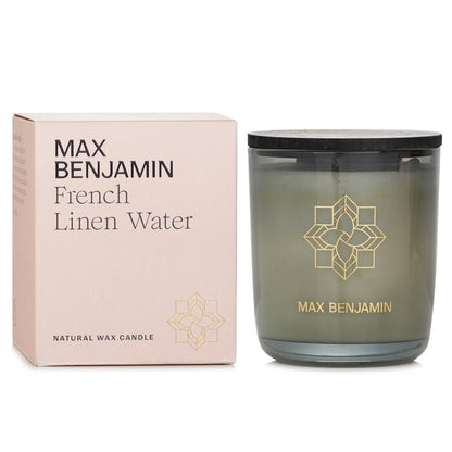 Max Benjamin Natural Wax Candle - French Linen Water 210g/7.4oz