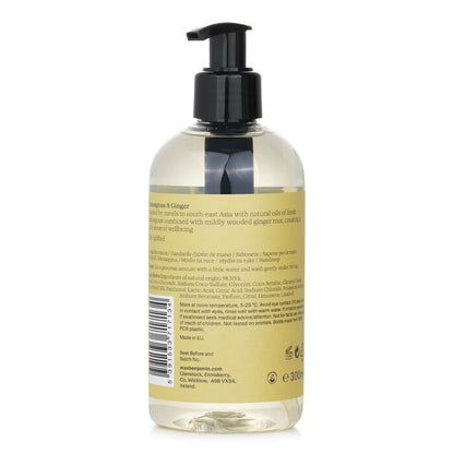 Max Benjamin Natural Hand & Body Wash - Lemongrass & Ginger 300ml