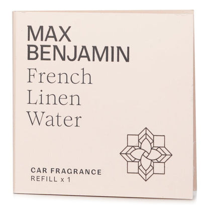 Max Benjamin Car Fragrance Refill - French Linen Water 1pc