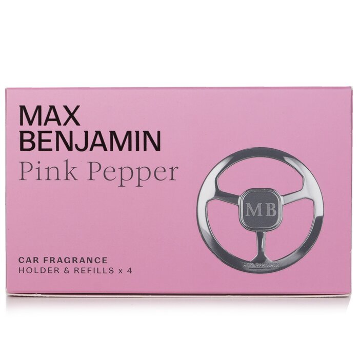 Max Benjamin Car Fragrance Gift Set - Pink Pepper 4pcs