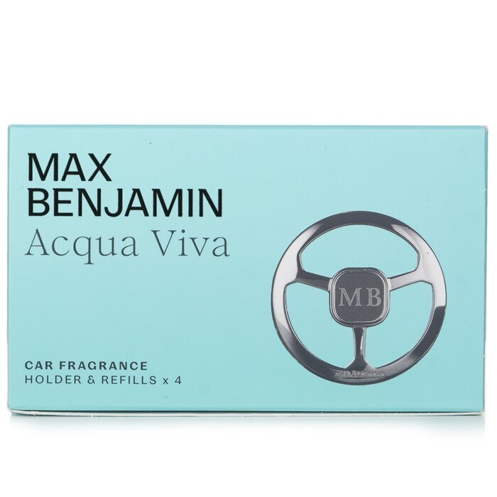 Max Benjamin Car Fragrance Gift Set - Acqua Viva 4pcs