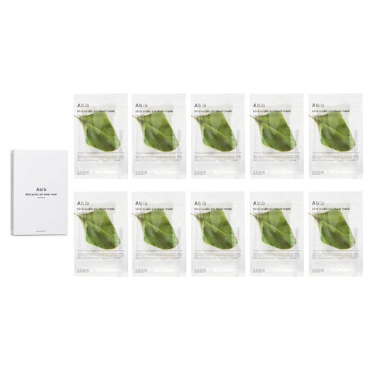 Abib Mild Acidic pH Sheet Mask Heartleaf Fit 30mlx10pcs