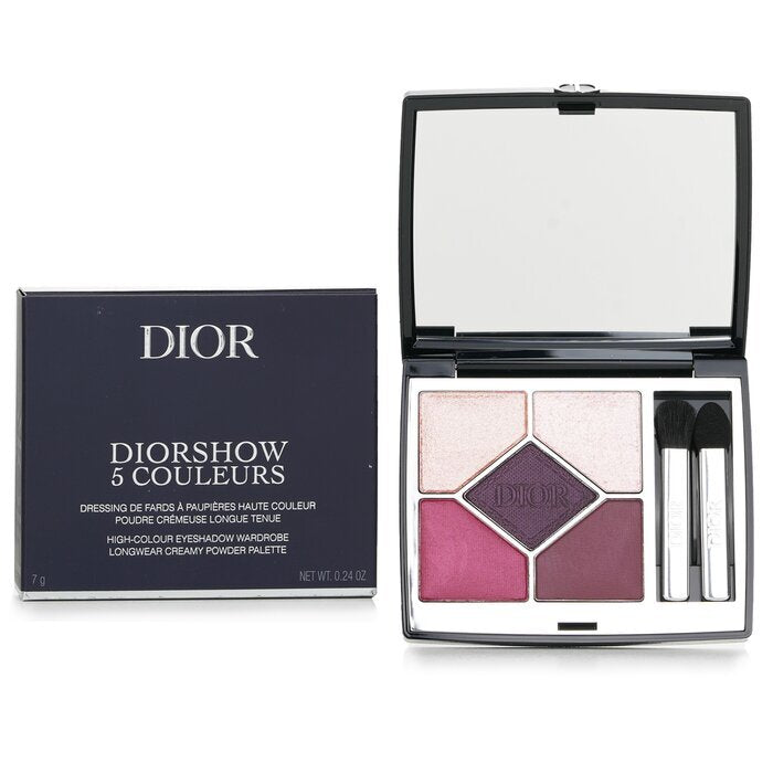 Christian Dior Diorshow 5 Couleurs Longwear Creamy Powder Eyeshadow Palette - # 183 Plum Tutu 7g/0.24oz