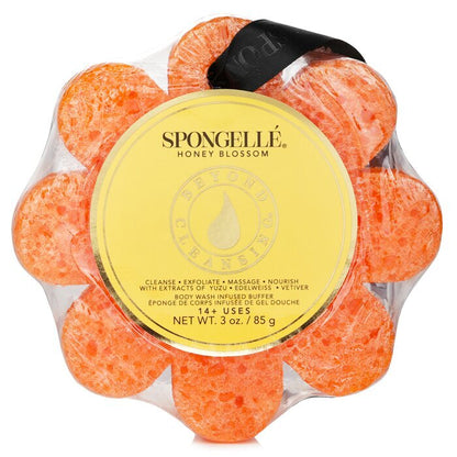 Spongelle Wild Flower Soap Sponge - Honey Blossom (Orange) 1pc/85g