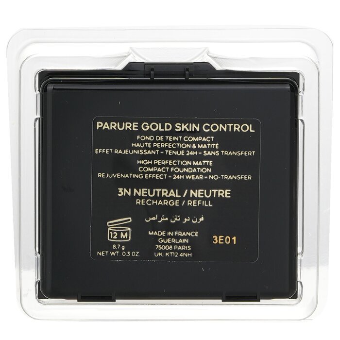 Guerlain Parure Gold Skin Control High Perfection Matte Compact Foundation Refill - # 3N 8.7g/0.3oz