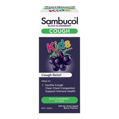 Sambucol Kids Cough Liquid 120ml