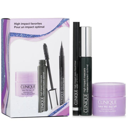 Clinique High Impact Mascara Set: 3pcs