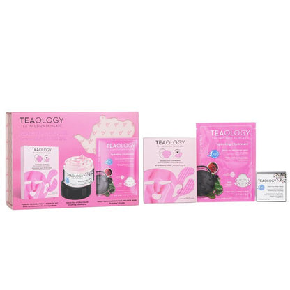 Teaology Peach Tea Hydrating Forever Beauty Ritual Set: 3pcs