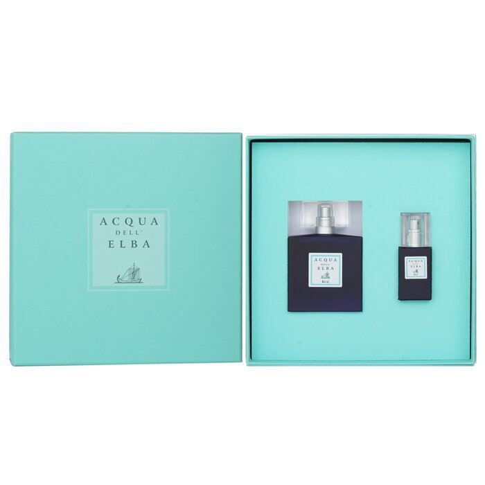 Acqua Dell'Elba Eau De Parfum Blu Fragrance For Men Coffret: 2pcs