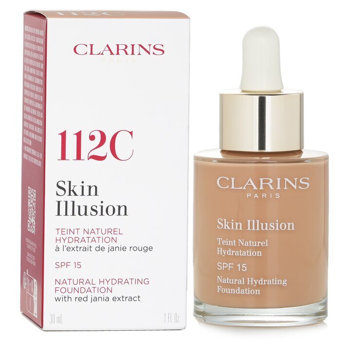 Clarins Skin Illusion Natural Hydrating Foundation SPF 15 - # 112 Amber 30ml/1oz