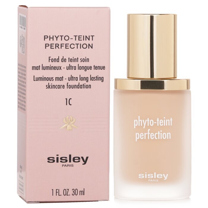 Sisley Phyto Teint Perfection Luminous Mat-Ultra Long Lasting Skincare Foundation - # 1C Petal 30ml/1oz