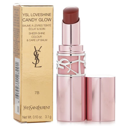 Yves Saint Laurent YSL LoveShine Candy Glow Lip blam - # 7B Nude Pleasure 3.1g/0.1oz