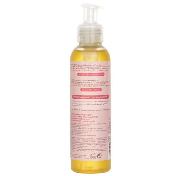 Melvita Source De Roses Milky Cleansing Oil 145ml/4.9oz