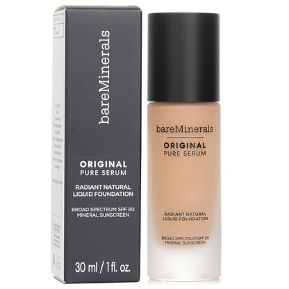 BareMinerals Original Pure Serum Radiant Natural Liquid Foundation Mineral SPF 20 - # Medium Warm 3 30ml/1oz