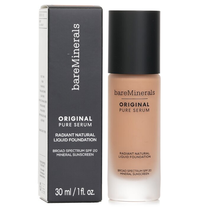 BareMinerals Original Pure Serum Radiant Natural Liquid Foundation Mineral SPF 20 - # Medium Neutral 3.5 30ml/1oz