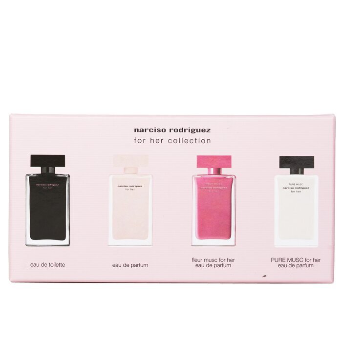 For Her Miniatures Collection Coffret: For Her EDP+For Her EDT+Fleur Musc EDP+Pure Musc EDP 4 x 7.5ml