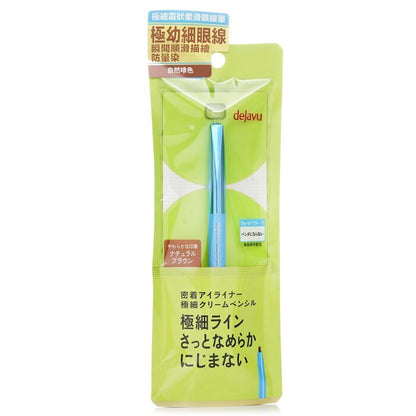 Dejavu Ultra Thin E Cream Pencil -  Natural Brown 1pc