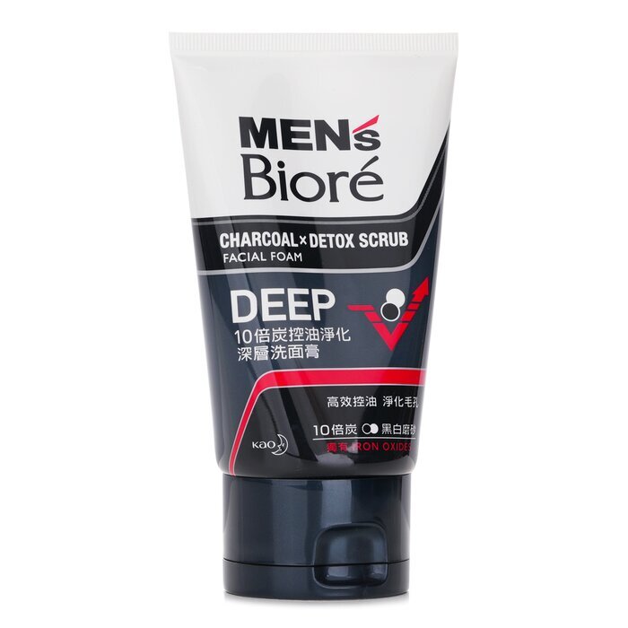 Biore MEN'S Charcoal Detox Deep 100g