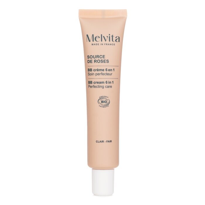 Melvita Source De Roses BB Cream 6 In 1 Perfecting Care -  Clair Fair 40ml